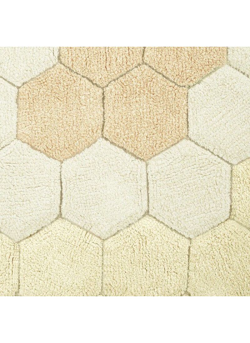 RUG ROUND HONEYCOMB GOLDEN (140CM)