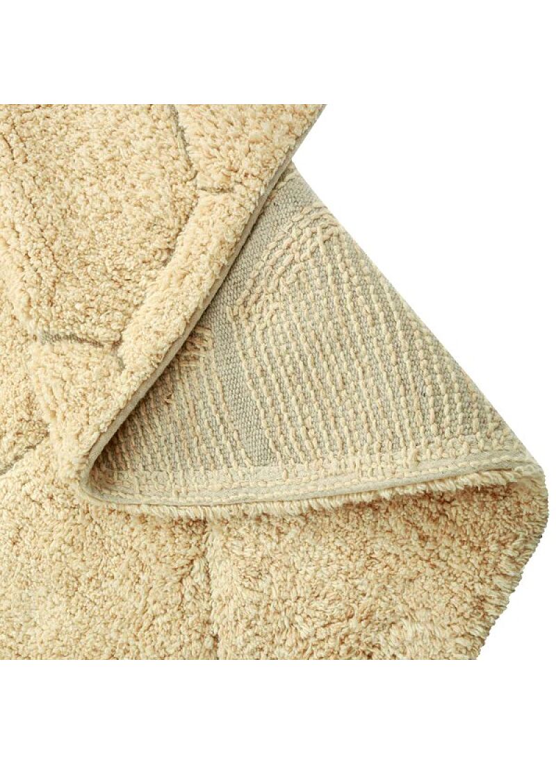 RUG ROUND HONEYCOMB GOLDEN (140CM)
