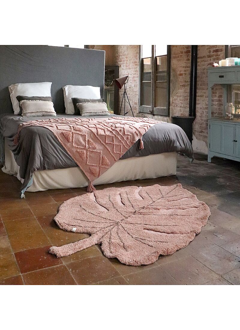 RUG MONSTERA VINTAGE NUDE (120X180)