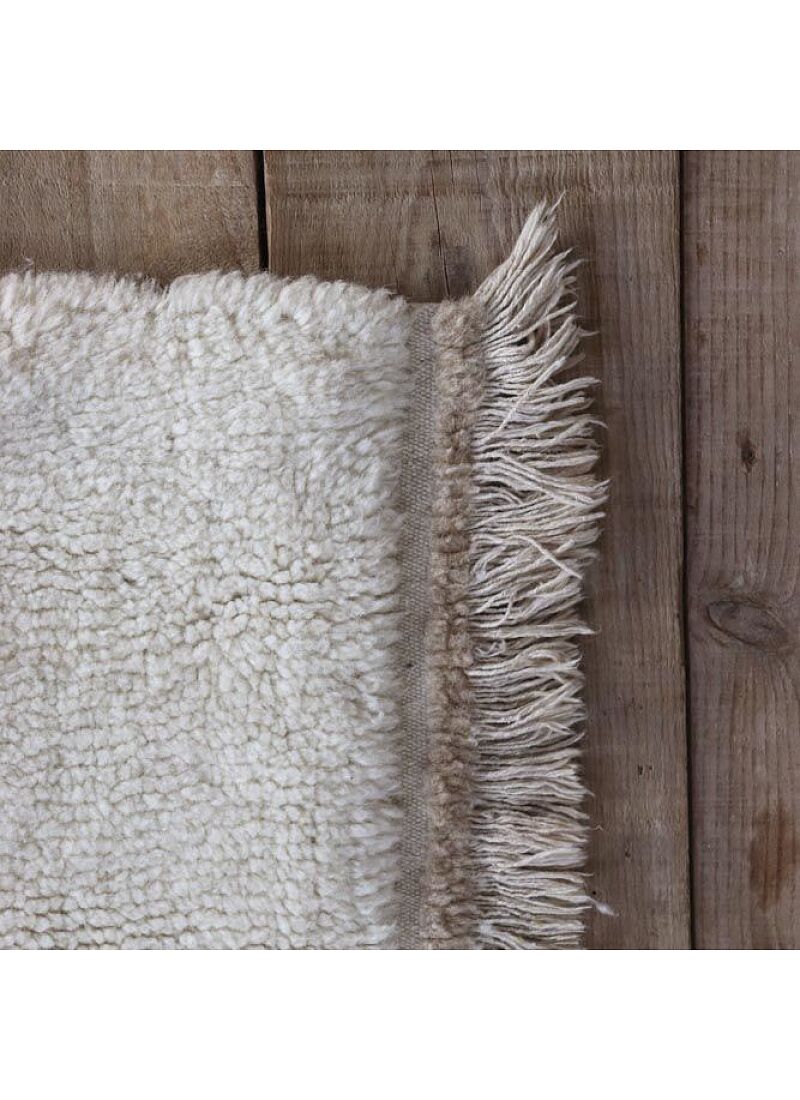 CARPET WOOLABLE STEPPE SHEEP WHITE (80X140)