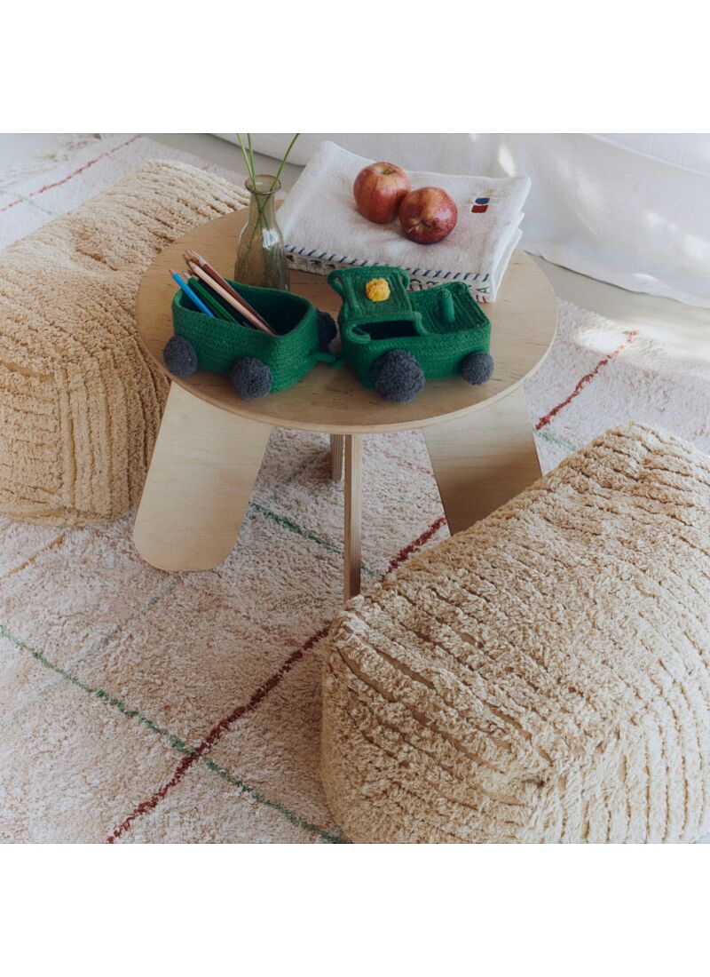 FLOOR CUSHION STRAW