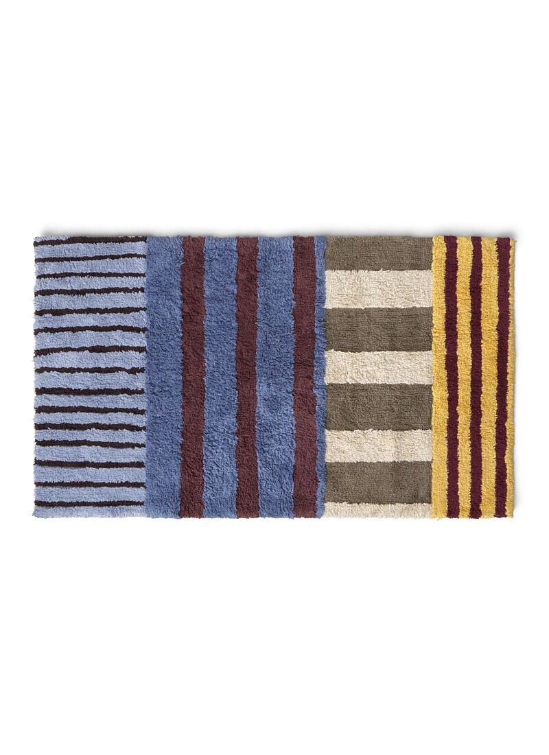 RUG COLOR ON INDIGO BLUE (80X140)