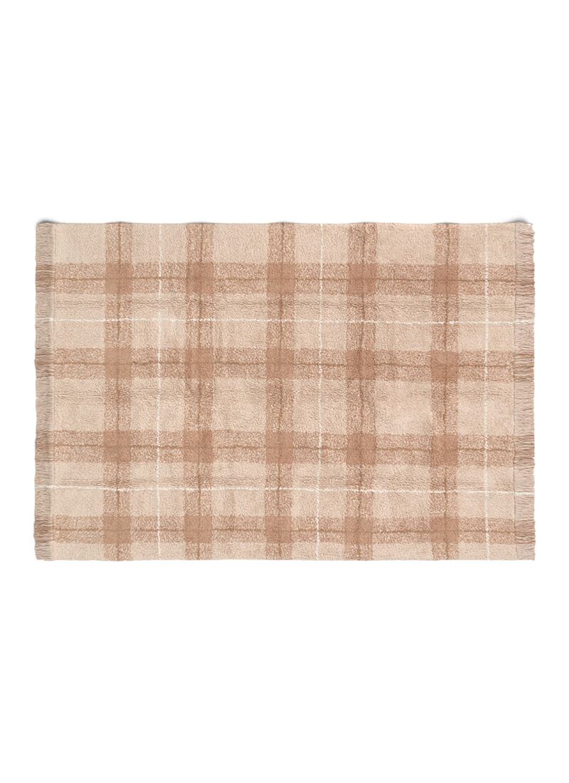 RUG TARTAN ROSE (140X190)