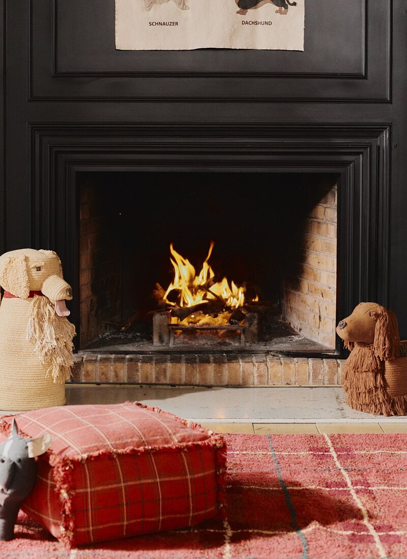 RUG TARTAN VINTAGE RED (140X190)