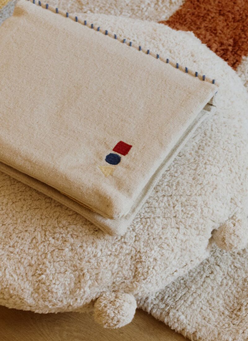 CUSHION BUBBLY NATURAL