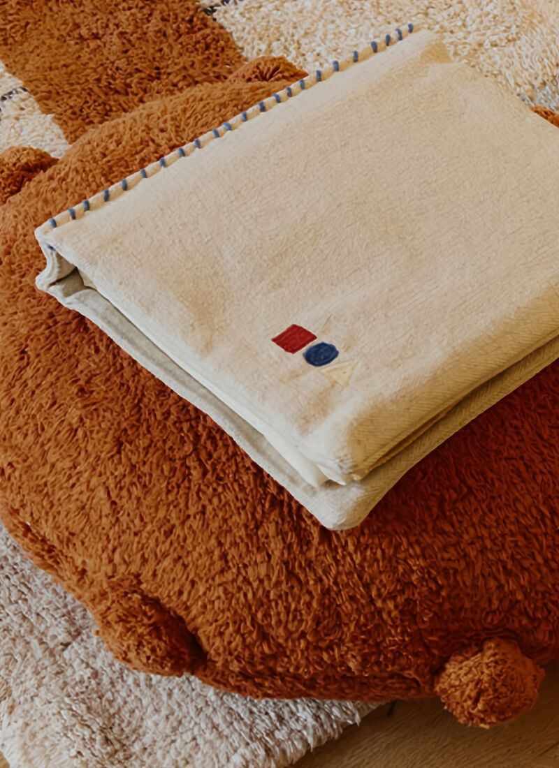 CUSHION BUBBLY TERRACOTA