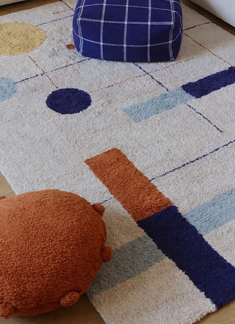 CUSHION BUBBLY TERRACOTA