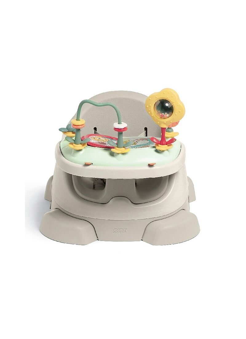 BABY BOOSTER SEAT BUG & ACT TRAY CLAY