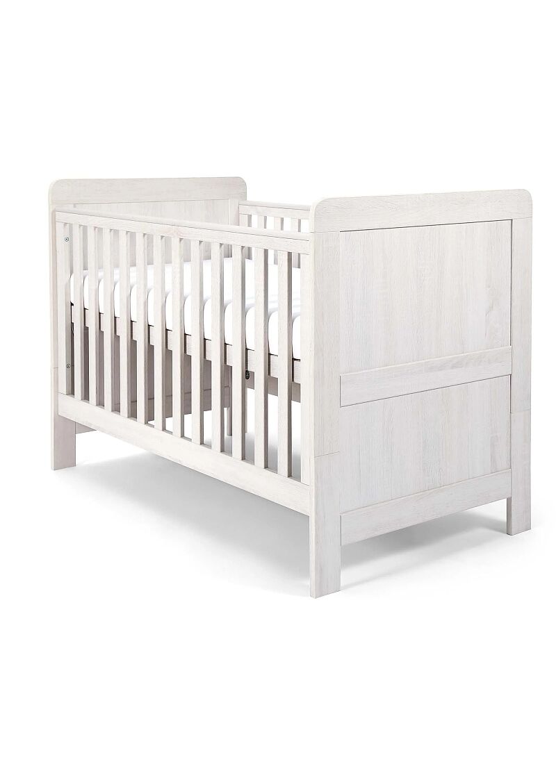 CRIB & DRESSER-CHANGER UNIT ATLAS NIMBUS WHITE