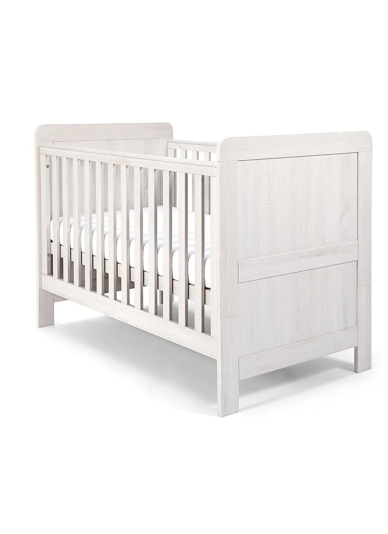 CRIB & DRESSER-CHANGER UNIT ATLAS NIMBUS WHITE