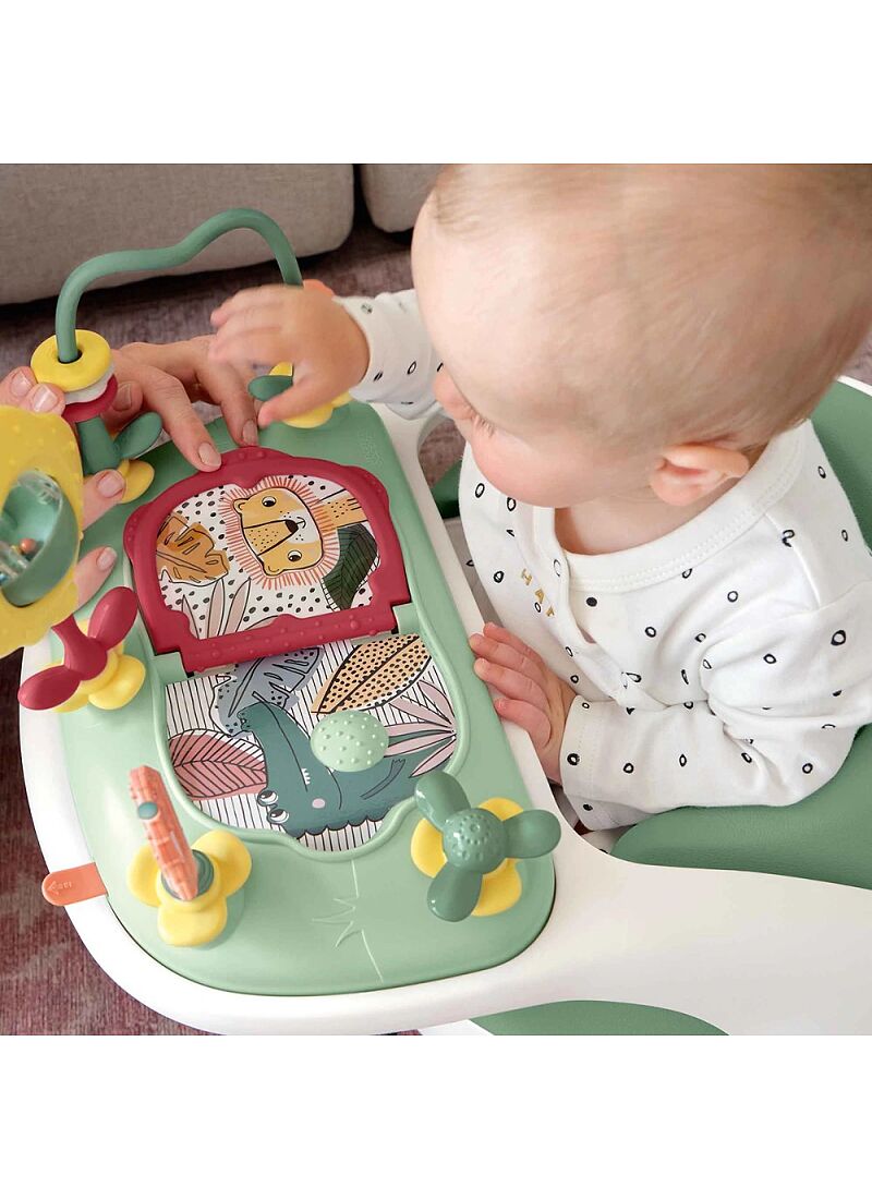 FLOOR BABY SEAT BUG & ACT TRAY EUCALYPTUS