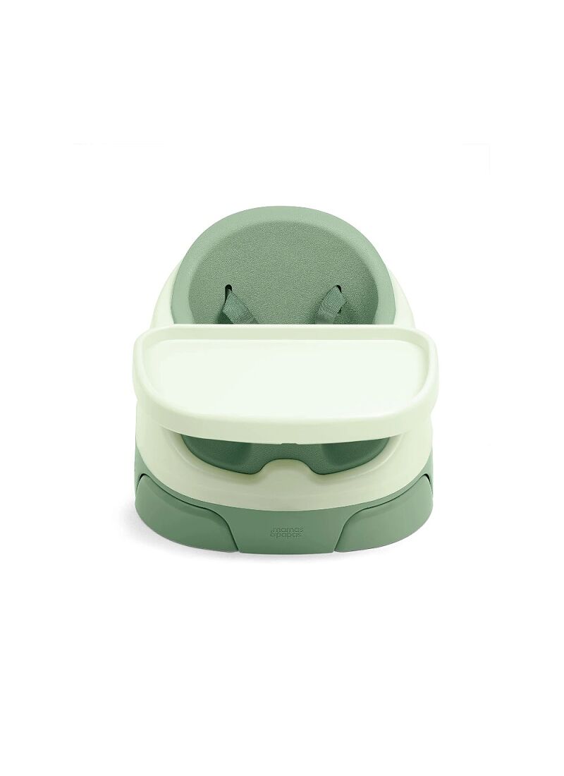 BABY BOOSTER SEAT BUG & ACT TRAY EUCALYPTUS