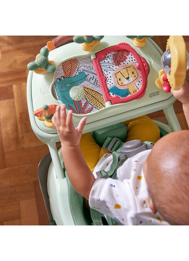BABY BOOSTER SEAT BUG & ACT TRAY EUCALYPTUS