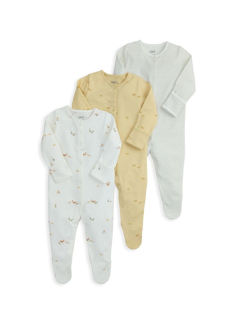 SLEEPSUITS 3PCS DUCKLING