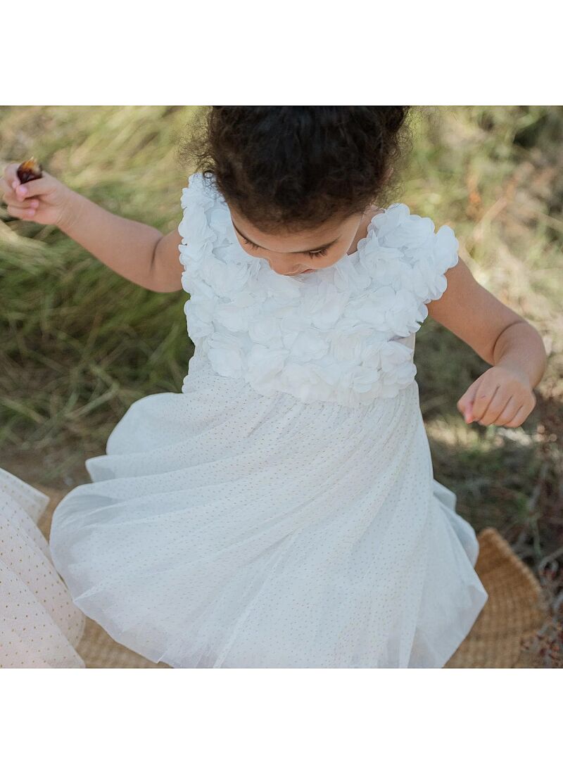 DRESS 3D FLOWER 