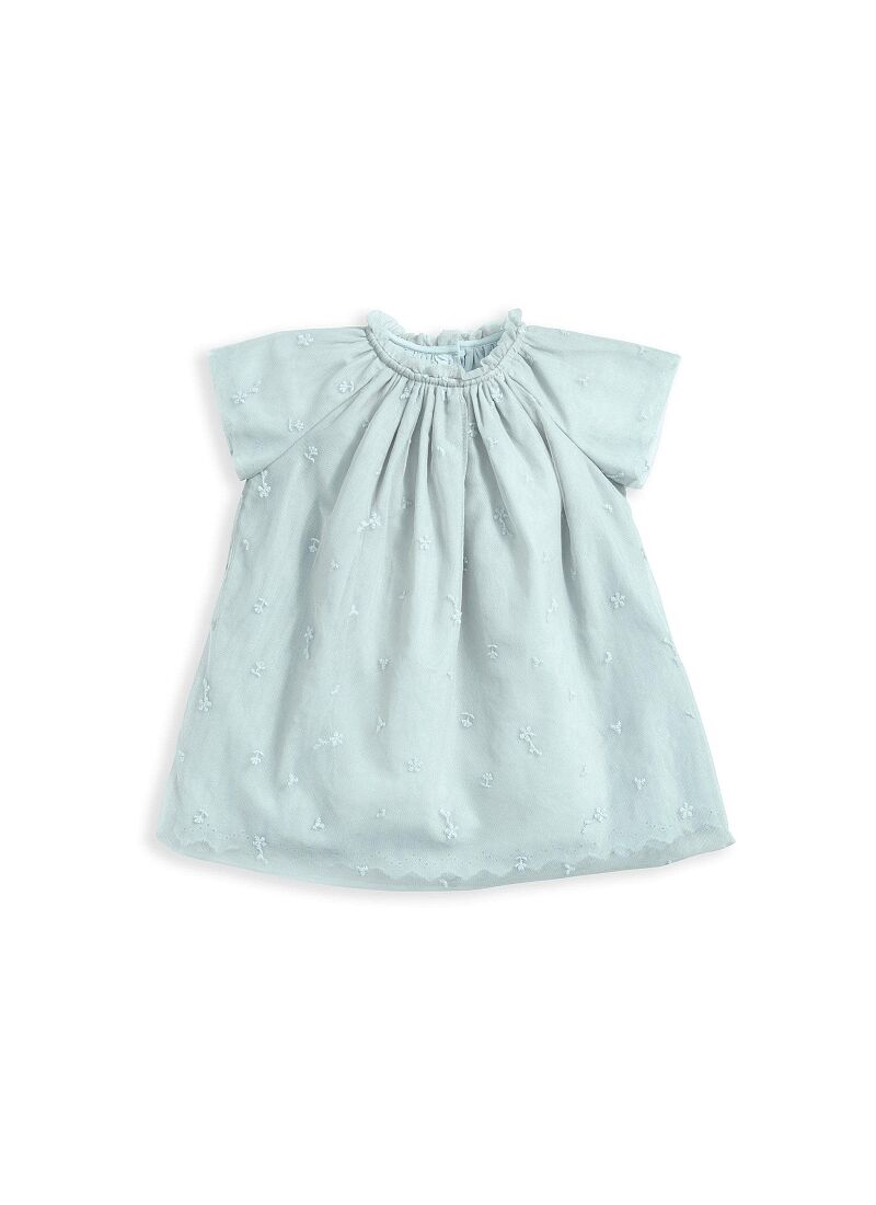 DRESS PASTEL GREEN