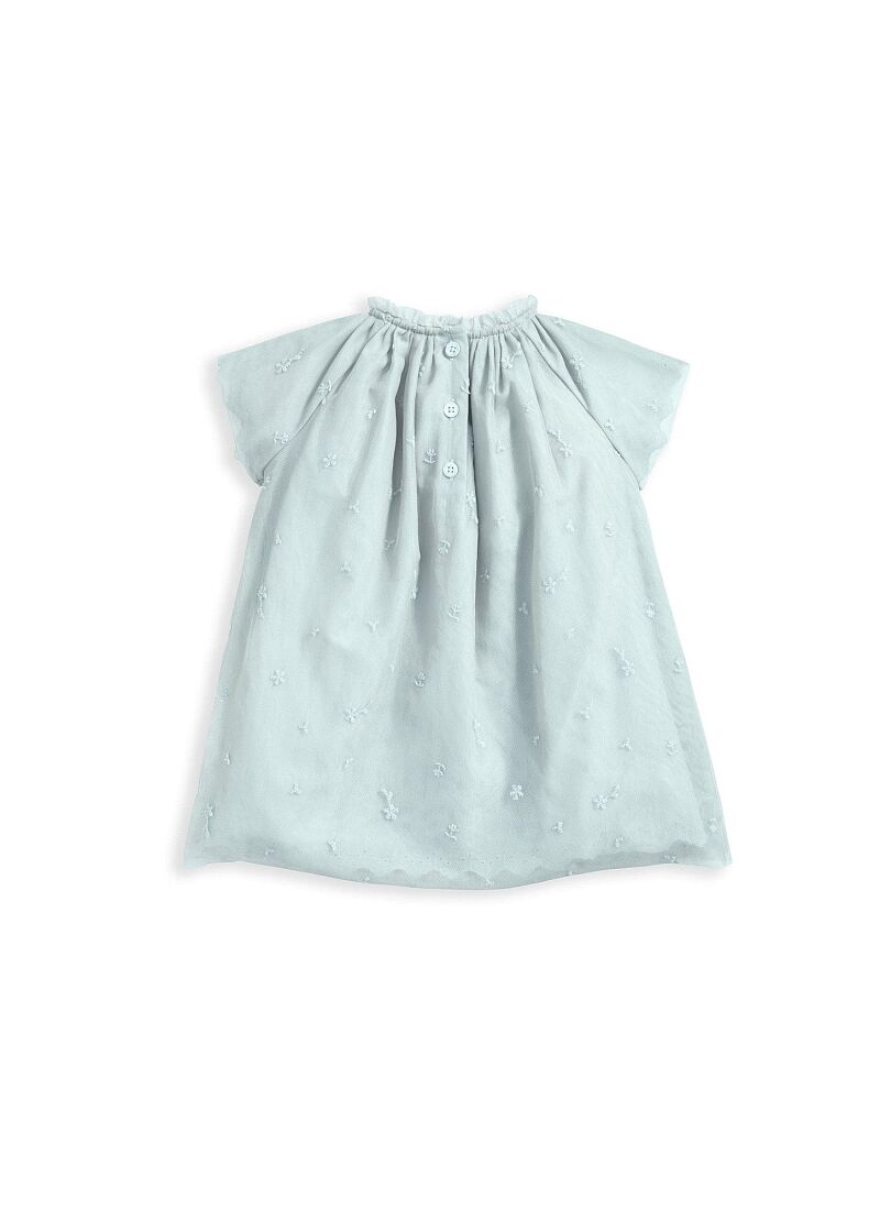 DRESS PASTEL GREEN