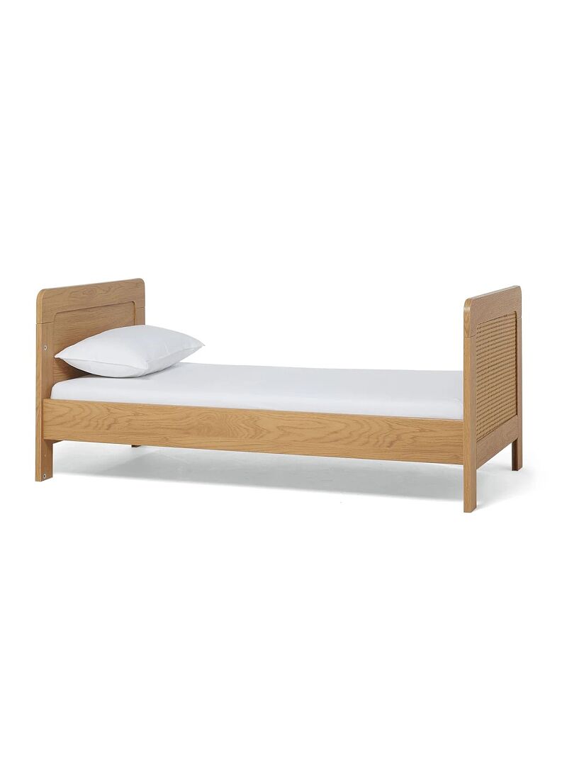CRIB ESNA OAK/RATTAN