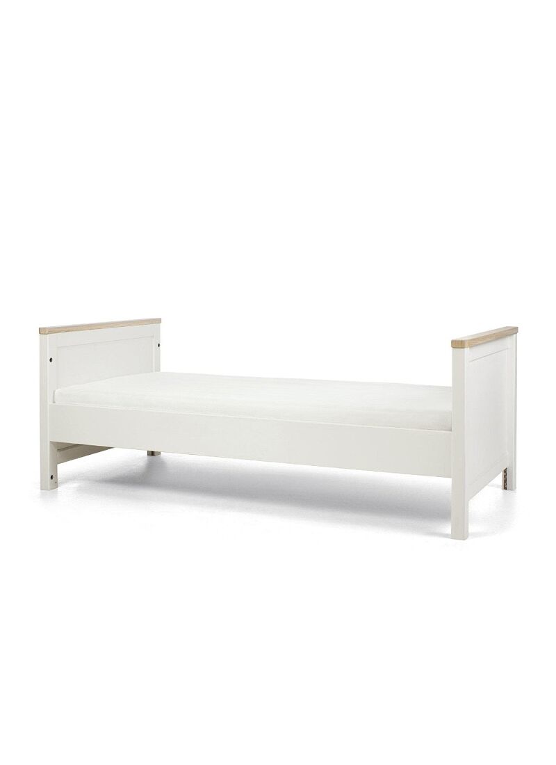 CRIB HARWELL WHITE/NATURAL