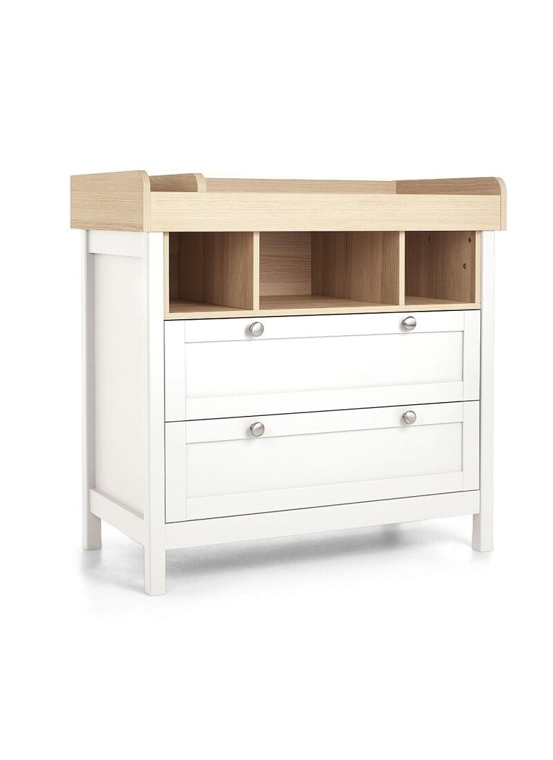 DRESSER-CHANGER UNIT HARWELL WHITE/NATURAL