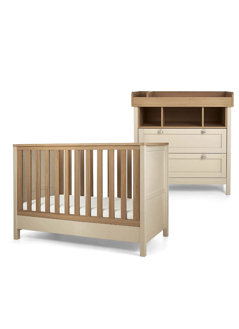 CRIB & DRESSER-CHANGER UNIT HARWELL CASHMERE