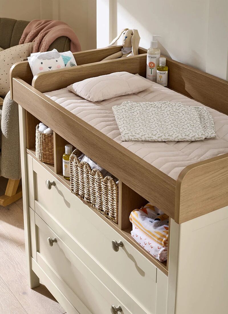 CRIB & DRESSER-CHANGER UNIT HARWELL CASHMERE