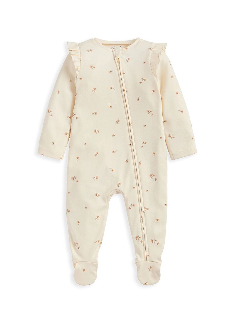 LONG-SLEEVED JUMPSUIT FLORAL