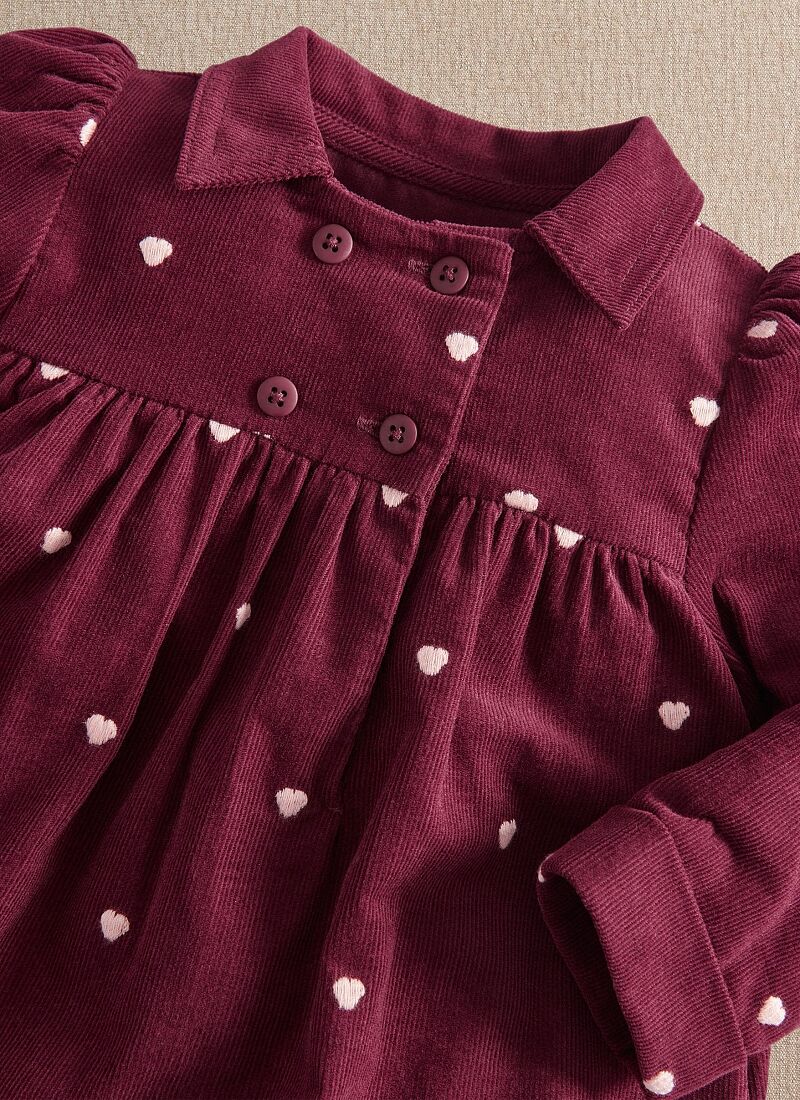 LONG SLEEVE DRESS HEART