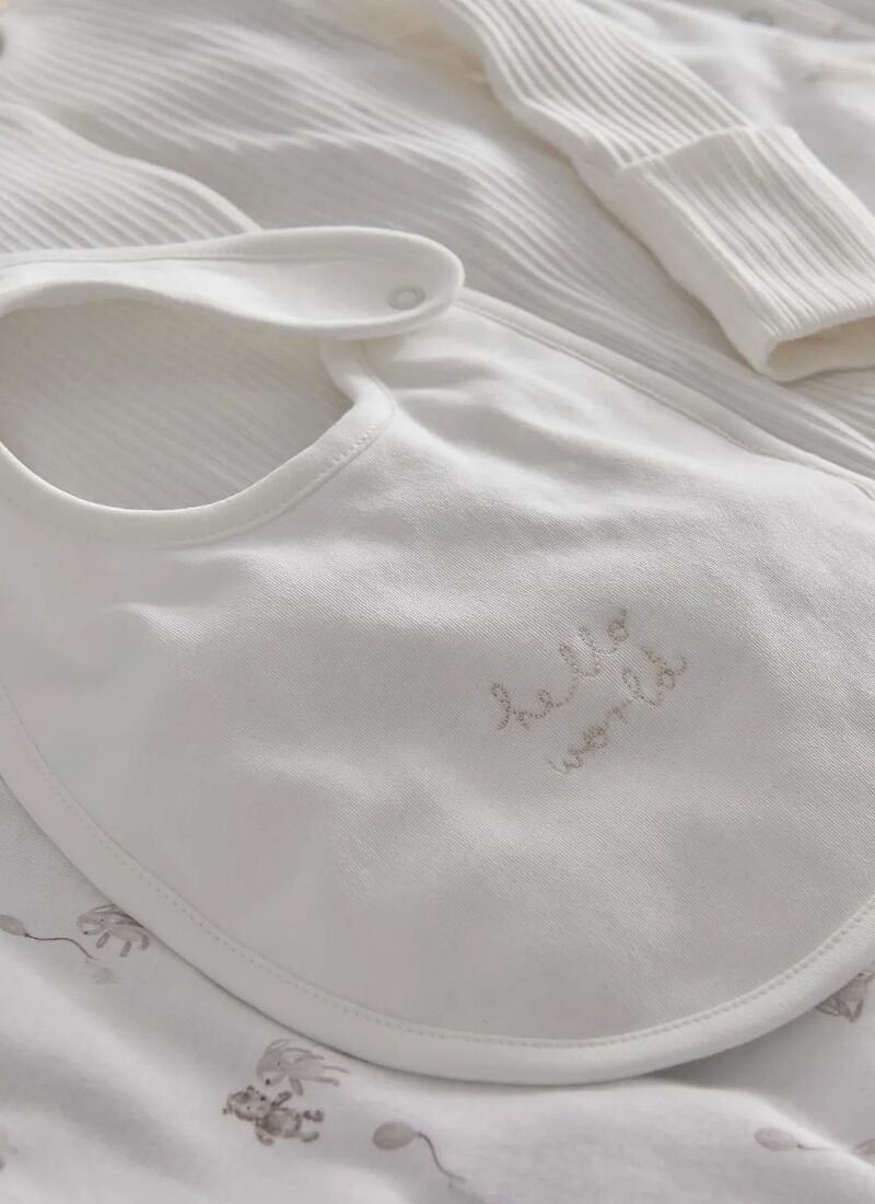 5-PIECE BABY SET WELCOME TO THE WORLD DUCK