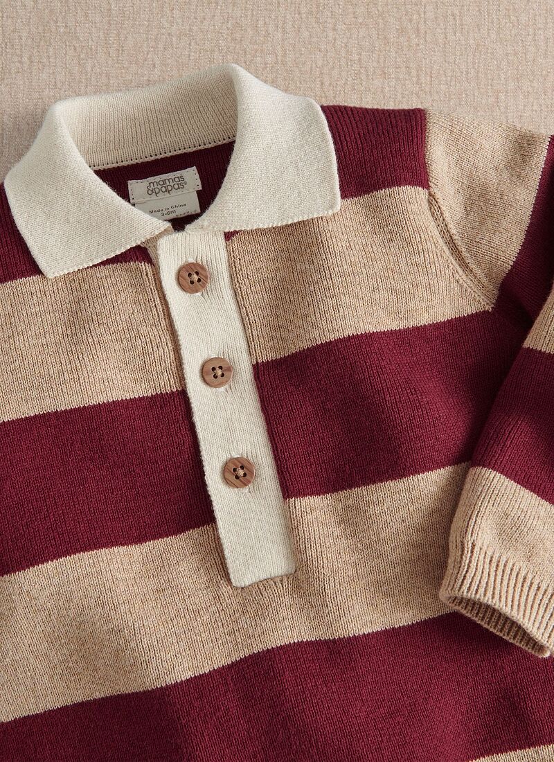 KNIT TOP STRIPE