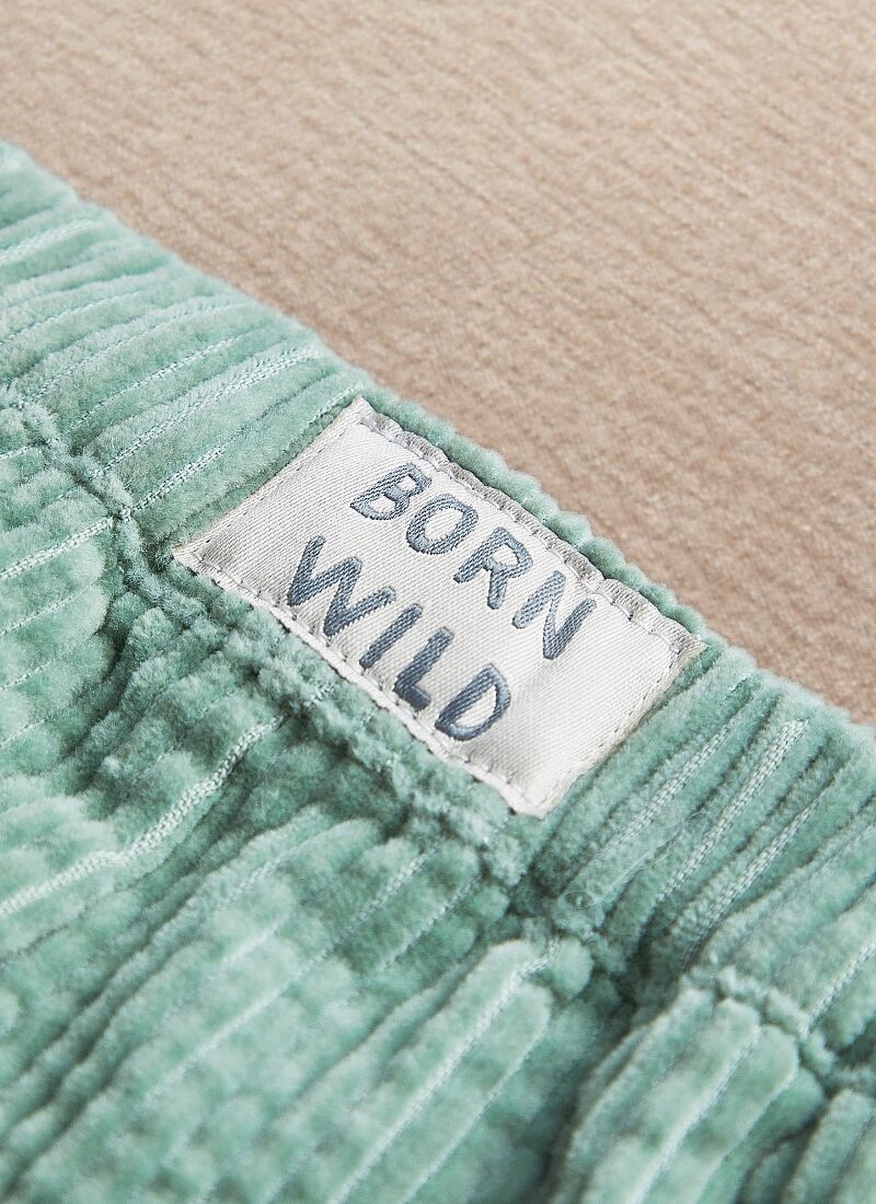 CORD TROUSERS GREEN