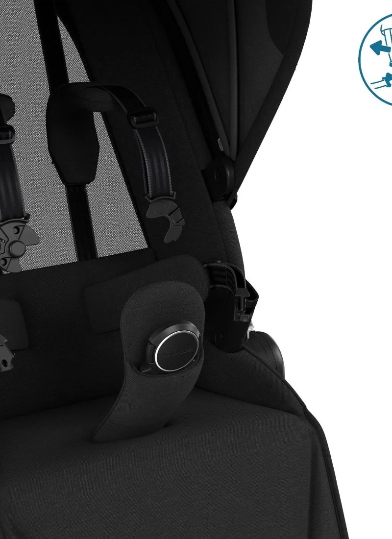 STROLLER FAME TWILLIC BLACK