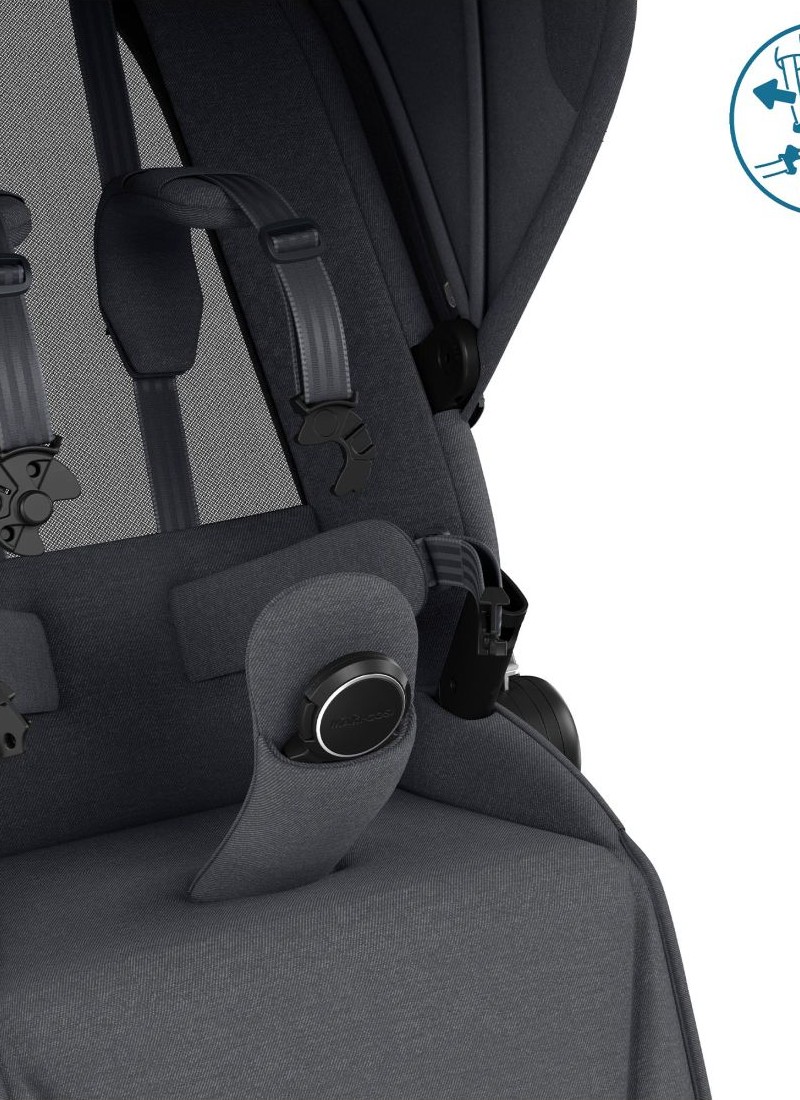 STROLLER FAME TWILLIC GRAPHITE