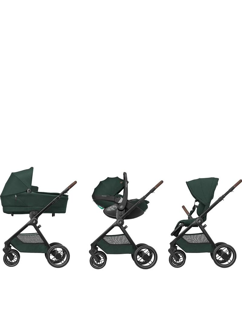 STROLLER OXFORD TWILLIC GREEN