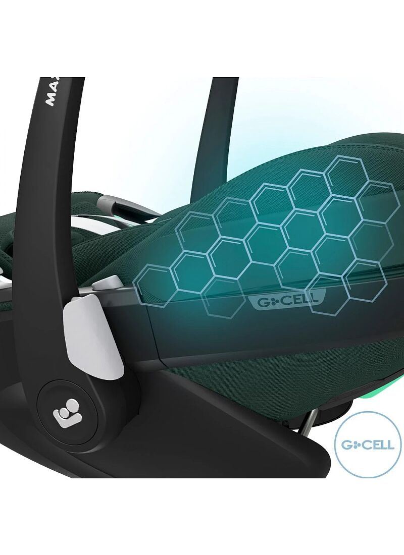 CAR SEAT PEBBLE 360 PRO2 TWILLIC GREEN
