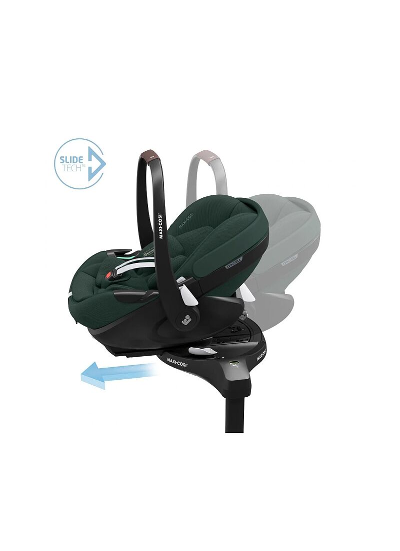 CAR SEAT PEBBLE 360 PRO2 TWILLIC GREEN
