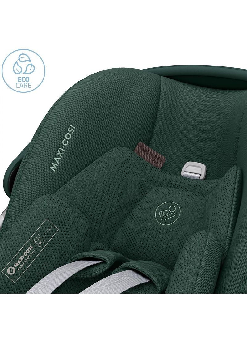 CAR SEAT PEBBLE 360 PRO2 TWILLIC GREEN