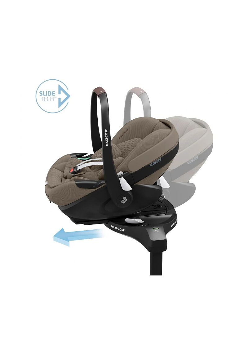 CAR SEAT PEBBLE 360 PRO2 TWILLIC TRUFFLE