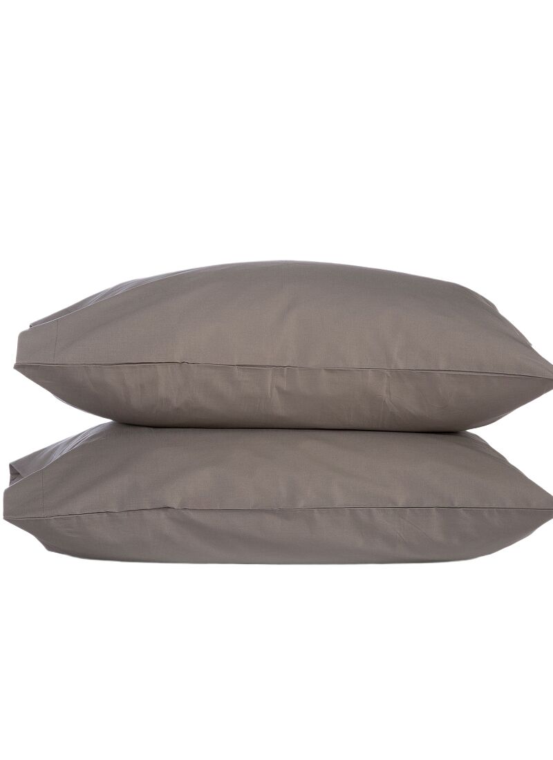 PILLOWCASE SET BASIC MOCCA