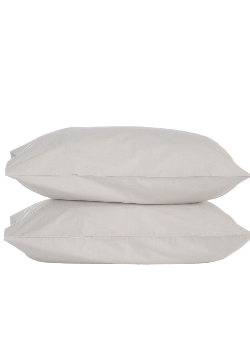 PILLOWCASE SET BASIC ECRU