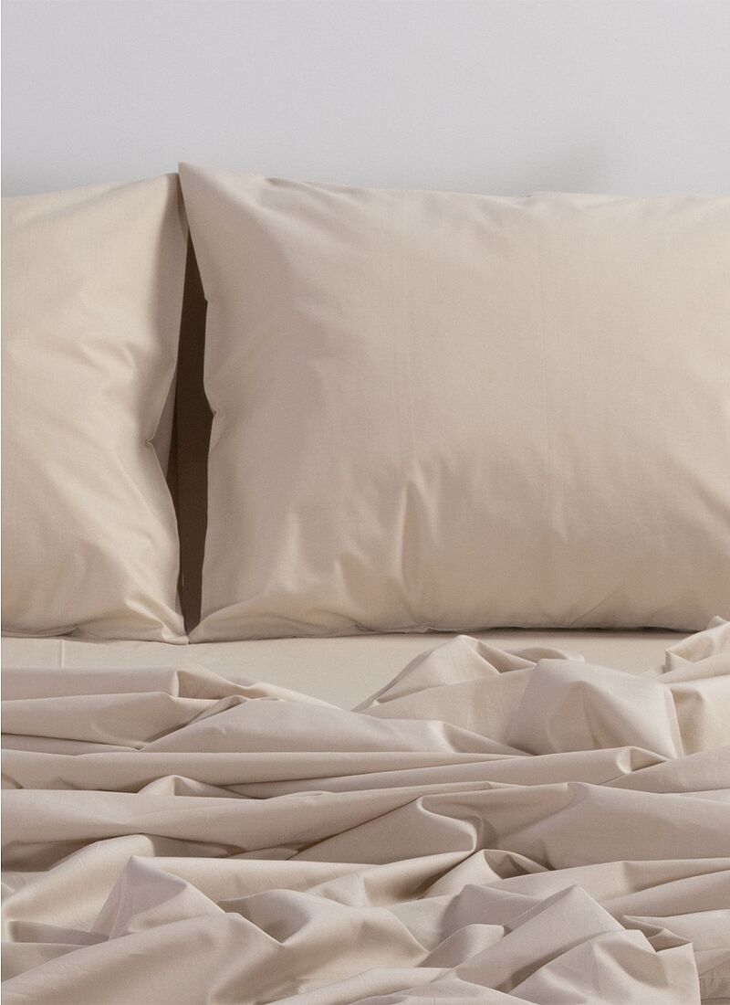 PILLOWCASE SET BASIC BEIGE