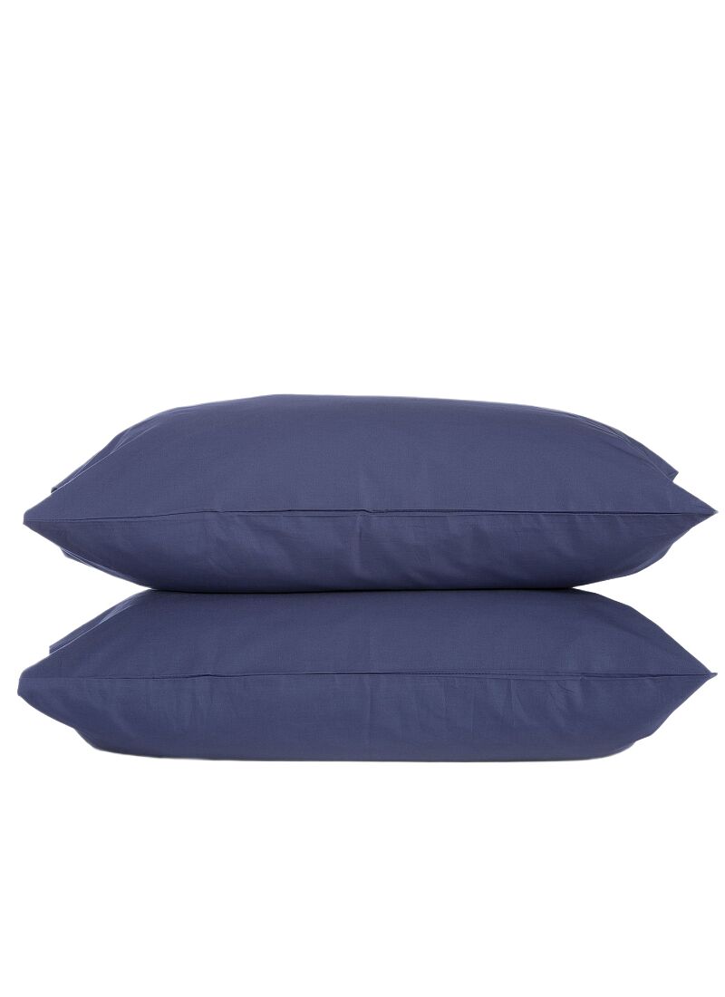 PILLOWCASE SET BASIC INDIGO