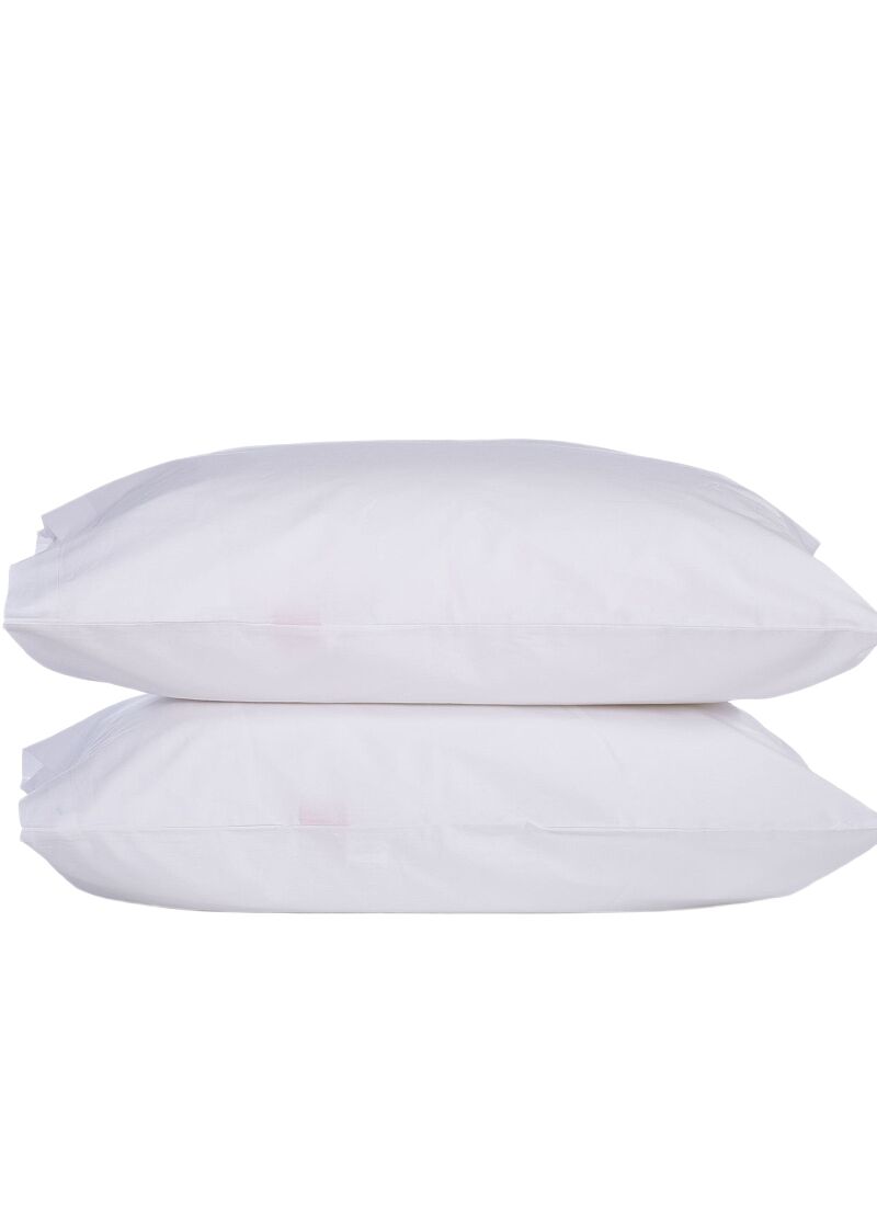PILLOWCASE SET BASIC WHITE