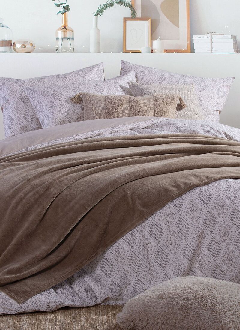 DOUBLE BLANKET COZY BEIGE (220x240)