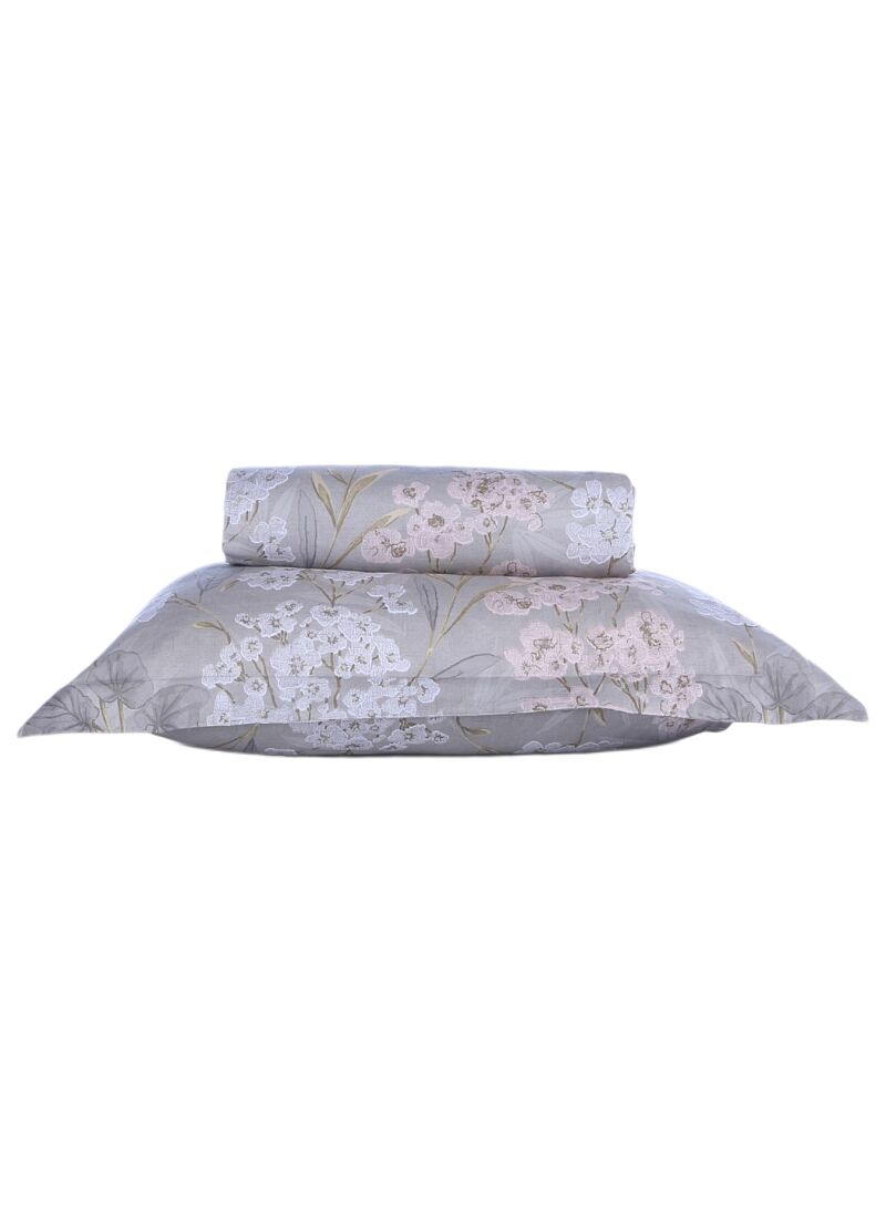QUEEN DUVET COVER SET DARLING GREY