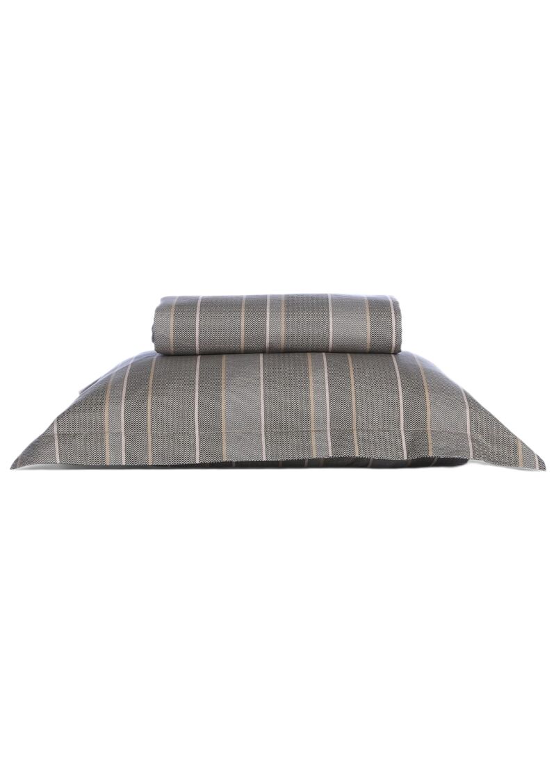 QUEEN DUVET COVER SET DRAFT OLIVE GREY