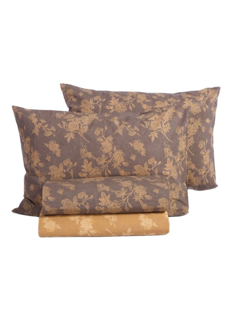 SINGLE SHEET SET DREAM BROWN