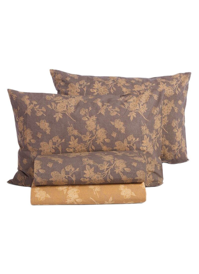 SINGLE SHEET SET DREAM BROWN