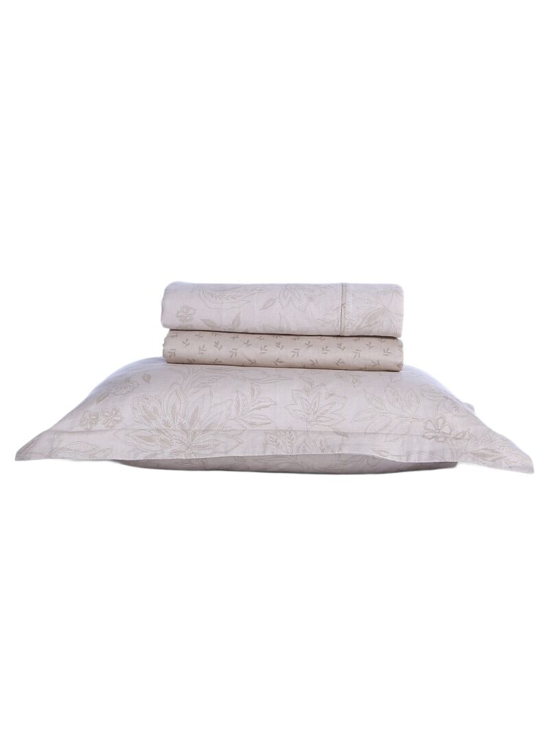 QUEEN SHEET SET ELINDA ECRU