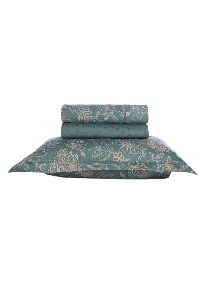 QUEEN SHEET SET ELINDA GREEN
